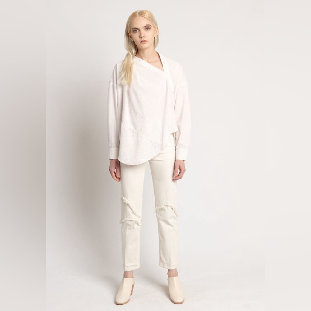 Rachel Comey Welcome Top Beige size 2